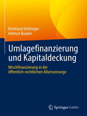 cover image of Umlagefinanzierung und Kapitaldeckung